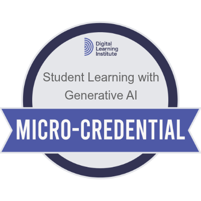 AI for Student Learning digital badge